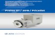 Preise 01 / 2015 / Pricelist - · PDF file4 ATG Synchron Generatoren 1. Einleitung ATG bürstenlose Drehstrom-Synchron-Generatoren zeichnen sich aus durch: Zuverlässigkeit, schmale