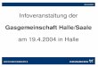 Gasgemeinschaft Halle/Saale - Bosy- · PDF fileGRUNDFOS MAGNA TM UPE 20.04.2004 1. Pumpe regelt auf Regelkurve A (Ho/2 auf 1,5m) 2. Ventile öffnen, Betriebspunkt erreicht A4(Max-Kennlinie)