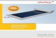 Alwitra Evalon Solar DE Lay09 CK 09 12 · PDF fileSOLYNDRA® Solar: PV-System, auf der Dachbahn aufgestellt Verbundbleche Dachrandabschlussprofi le einschl. Kunststoﬀ beschichtung