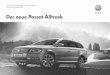 Der neue Passat Alltrack - box.motorline.ccbox.motorline.cc/autowelt/pdf/passat_alltrack_preisliste.pdf · Serienausstattung Der neue Passat Alltrack – Serienausstattung – 03