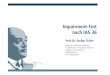 Impairment-Test nach IAS 36 v01-fst - wp.uni- r... · PDF fileImpairment-Test nach IAS 36 Prof. Dr. Stefan Thiele Bergische Universität Wuppertal Fachbereich B – Schumpeter School