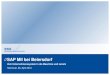 SAP MII bei Beiersdorf - Vogel.defiles.vogel.de/vogelonline/vogelonline/files/4852.pdf · // SAP MII bei Beiersdorf Vom Unternehmenssystem in die Maschine und zurück Hannover, 26