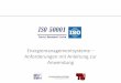 ISO 50001 - ensys.tu-  · PDF fileErfahrungen mit EnMS •Bayer Material Science 50001 –Eigenes Energiemanagement Tool StrucTese –Einsparungen von 2009 bis 2011 •170.000t CO