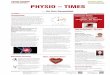 TIMES - Physio  · PDF filePHYSIO TEAM UNTERFÖHRING PHYSIO – TIMES  für Ihre Gesundheit 10. Ausgabe 10. Ausgabe Unterföhring, Unterföhring, Unterföhring
