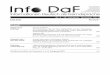 Informationen Deutsch als Fremdsprache - daf.de · PDF fileInformationen Deutsch als Fremdsprache Herausgegeben vom Deutschen Akademischen Austauschdienst in Zusammenarbeit mit dem
