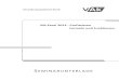 MS Excel 2013 Profiwissen -   · PDF fileExcel 2013 Verwaltungsakademie Berlin Formeln und Funktionen Verwaltungsakademie Berlin Seite 3 Inhaltsverzeichnis 1 Funktionen