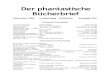 Der phantastische Bücherbrief - · PDF fileGustav Meyrink DER KARDINAL NAPELLUS Titelbild: ohne Eisenhutverlag (2009) 32 Seiten 6,90 € ISBN: 978-3-942090-01-8 (Broschüre) Dies