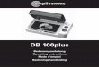 DB 100plus - · PDF file5 ON/OFF-Taste (zum Starten/Stoppen ... round battery contact (-) ... Return appliance to the nearest authorized service facility for examination, repair,