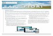 SAP® Fiori™ - cpro-ips.de · PDF filedem quelloffenen SAPUI5 macht SAP Fiori™ unter anderem Gebrauch von oData‐Services und dem SAP NetWeaver
