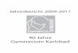40 Jahre Gymnasium Karlsbad · PDF fileZweiter Preis für die 8b bei CO2-Maus-Wettbewerb ... ligen Lehrerinnen und Lehrer, ... Lars ist das Abitur locker angegangen