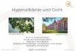 Hyperurikämie und Gicht - Immanuel Krankenhaus Berlinberlin.immanuel.de/fileadmin/user_upload/IK_Berlin/03_Abteilungen/... · - Auge (Uveitis, Sehnervalterationen) - Larynx - Herz