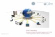 Grid Computing - Distributed Systems (Uni Ulm) · PDF fileVermietung von (speziellen) ... -> leichtere Verknüpfung mit der Anwendung Fabric Connectivity Resource Collective ... (CRM,