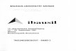 BAUHAUS-UNIVERSITÄT WEIMAR -  · PDF fileBindemittel und Beton ... Granulated Slag and Sand in Blended Cement ... Sonderzemente - Special Cements 1.300 Schmidt, M Leimen