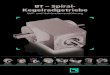 BT – Spiral- Kegelradgetriebe - eppinger- · PDF fileZykloidgetriebe Planetengetriebe Kegelrad-Planetengetriebe Kegelradgetriebe Hypoidgetriebe Hypoid-Stirnradgetriebe Getriebemotoren