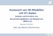 Austausch von 3D-Modellen mit STL-Daten - EPub Bayreuth von 3D... · • Catia • NX (Siemens) • Inventor • AutoCAD • SolidWorks • Rhinoceros • ABAQUS ... outer loop. vertex