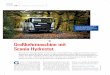 Großkehrmaschine mit Scania Hydrostat - HANSER · PDF file36 | MOBILE AUTOMATION 2014 | 0,15 km pro Stunde bei gleichzeitig niedrigem Kraftstoffverbrauch und re-duzierten Emissionen