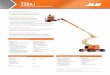 JLG 520AJ Articulating Boom Lift · PDF file• PipeRack • Katalytische Abgasreinigung Energiequelle • Dieselmotor Deutz D2.3 L3 36.4 kW • Treibsto˛ tankkapazität 60.5 L Hydraulikanlage