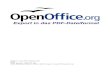 Export in das PDF -Dateiformat - The Free and Open ... · PDF fileExport in das PDF-Dateiformat Einleitung OpenOffice.org unterstützt seit der Version 1.1 den Export in das Portable