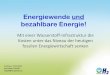 Energiewende und bezahlbare Energie! - bio- · PDF fileHerstellkosten für Bio-Wasserstoff Biomasse 100 €/t atro Afa-Tabellen wie Biogas Vergleich von Energiekosten an der Quelle