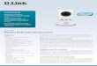 DCS-2132L Wireless N HD Cube Cloud Camera - · PDF file• H.264/MPEG-4-Multicast-Streaming • JPEG für Standbilder Videoauflösung • 16:9 – 1280 × 800, 1280 × 720, 800 ×