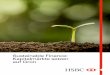 Sustainable Finance: Kapitalmärkte setzen auf Grün - wiwo.de · PDF filetrierte sich HSBC bei der Kreditvergabe unter den Equator Principles stärker auf Emerging Markets mit einem