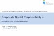 Corporate Social Responsibility - volksbank- · PDF fileAgenda . 29 was den Referenten bewegt . Corporate Social Responsibility – ein Managementkonzept mit Wirkung . CSR – Strategisch