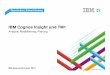 IBM Cognos Insight und TM1 IBM Cognos Insight im berblick Data Discovery, Analyse und Planung Entdeckung von Trends, Analyse von Szenarien Einfach zu bedienen mit umfangreichen