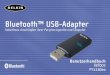 Bluetooth™ USB-Adapter - · PDF file2 EINFÜHRUNG Wir beglückwünschen Sie zum Kauf dieses Bluetooth/USB-Adapters von Belkin, der Ihnen die drahtlose Welt von Bluetooth eröffnet