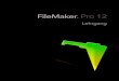 FileMaker Pro Tutorial · PDF fileInhalt Lektion 1 FileMaker Pro-Grundlagen 7 Einleitung 7 Speicherort der Beispieldatei 8 Datenbankkonzepte 8 Was ist eine Datenbank? 8