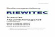 Galanz Split User manual RIEWITEC German 2015 - STRATO · PDF file3 1. Allgemeine Hinweise Vorsicht Ø Das Gerät darf nur durch einen autorisierten Fachmann repariert oder gewartet