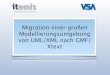 Migration einer großen Modellierungsumgebung von UML/XML ... · PDF filevon UML/XML nach GMF/ Xtext. Moritz Eysholdt, itemis - Johannes Rupprecht, VSA Moritz Eysholdt