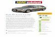 Audi A6 Avant 2.0 TDI - adac.de · PDF fileAudi A6 Avant 2.0 TDI Fünftürige Kombilimousine der oberen Mittelklasse ... 2,5 Hinweis zur EcoTest-Bewertung: Die Ergebnisse der Abgas-