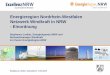 Energieregion Nordrhein-Westfalen Netzwerk Windkraft in ... · PDF fileEnergie- und Klimaschutzstrategie Nordrhein-Westfalen ... NRW Wind-Potenziale; ... Bosch Rexroth AG RWTH Aachen