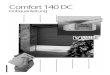 Comfort 140 DC - · PDF file= Special 102; Art.-Nr. 564 865 2 ... D Batterie 9V IEC 6F 22 Zum Wechseln und Einlegen der Batterie Schieber (C) seitlich eindrücken und nach unten abziehen