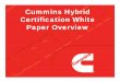 Cummins Hybrid White Paper.ppt - UNECE · PDF fileMain points of Cummins hybrid white paper ... Acceleration: If engine torque ... • At > 15 mph calculate vehicle deceleration based