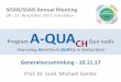 Program A-QUACH Quo vadis - sgar-ssar.ch · PDF fileVerpflichtend für SIWF WBS seit 2016 Aktuell ... Detailed and structured report: ... eHR & A-QUA. CH