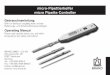micro-Pipettierhelfer micro Pipette · PDF filefunction, immediately stop pipetting. ... with ring-mark disposable micropipettes, blood diluting pipettes, and other pipettes of a shaft