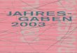 Jahresgaben - · PDF fileMargret Sander Segment XIII (aus einem 3-er Zyklus), 1995 Ätzradierung, 14,5 x 12 cm 1938 geboren in Köln; 1958-62 Studium FHS Köln, Fachbereich Kunst &