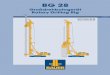Großdrehbohrgerät Rotary Drilling Rig - Bauer · PDF fileGroßdrehbohrgerät Rotary Drilling Rig ... Technische Daten Technical specifications ... Drilling equipment Freefall main