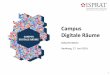 Campus Digitale Räume - · PDF file•Der Campus Digitale Räume wurde von der Stadt Köln als Gastgeber und von ISPRAT ... „Explore.Create.Share –Schule und Bibliothek im digitalen