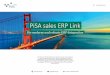 PiSA sales ERP Link · PDF filekopplungen zu z.B. den Systemen von SAP und PSIpenta bieten wir Ihnen ... das Daten- und Schema-Mapping wird von einem integrierten XSLT-Prozessor übernommen