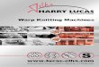 Warp Knitting Machines - HARRY LUCAS :: modular … of each machines - the customer is always in focus of the companies efforts. For maximum performance at a minimum of wearout : ELHATEX