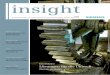insight - Home - Deutsch - Switzerland · PDF fileTraining 23 Neuer Sitrain-Internetauftritt ... Im Herbst 2008 wurde in Wien das neue Assembly und ... Die Leittechniklösung basiert