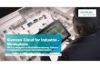 Siemens Cloud for Industrie - Mindsphere · PDF fileSiemens Cloud for Industrie - Mindsphere Mit Data Analytics zu Marktdifferenzierung, höherer Verfügbarkeit und neuen Geschäftsmodellen
