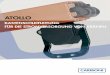 ATOLLO - · PDF fileDie Kastenschleifleitung Atollo ist in zwei Ausführungen erhätlich Kastenschleifleitung ATOLLO 80 60 80 60 80 60 59,5 40 59,5 40 Technische Daten 40 10 1,780