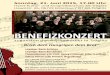 Programm - integration-burgenlandkreis.de · Johann Sebastian Bach - Magnificat D-Dur BWV 234 Seite 5. Leipziger Barockorchester Das 1995 gegründete Leipziger Barockorchester ist