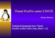 Visual FoxPro unter LINUX -   der Installation von Linux und Visual FoxPro Was man alles bereithalten sollte â€“ auer guten Nerven natrlich