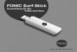 121x120 SurfStick Anleit 01 10 - fonic.de · Lieber FONIC Kunde, wir freuen uns, dass Sie sich für FONIC entschieden haben, denn Surfen mit FONIC heißt Surfen ohne Grundgebühr