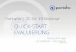 QUICK-START EVALUIERUNG - Pentahoevents.pentaho.com/rs/pentaho/images/Pentaho 30 for 30 Quick Start... · JDBC Driver Locations 1. BA Server: /pentaho/server/biserver-ee/tomcat/lib