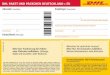 DHL Paket und Päckchen Deutschland und EU - dhlparcel.pl · nen unter . * Der Versand an eine DHL Packstation ist auf die Maße 60 x 35 x 35 cm begrenzt